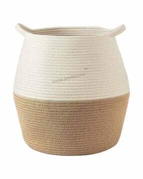 textile and beyond Foldable Jute Laundry Basket-picture-48