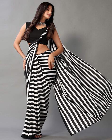 STRIPED SAREE