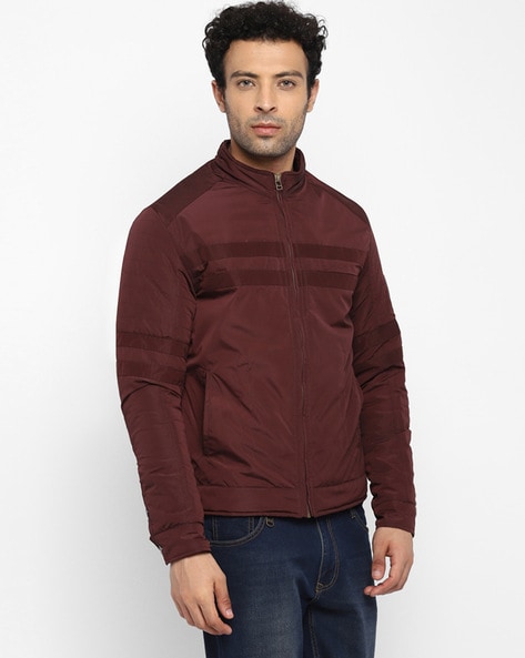 Buy Red Chief Dark Khaki Regular Fit Biker Jacket for Men's Online @ Tata  CLiQ