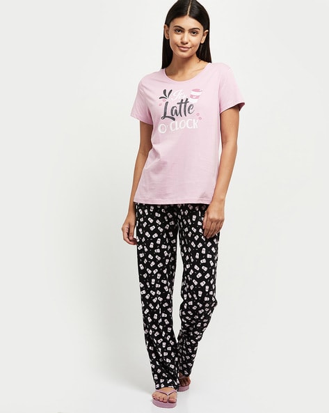 Printed Nightwear Set