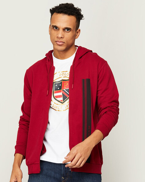 Buy Red Sweatshirt Hoodies for Men by Bossini Online Ajio