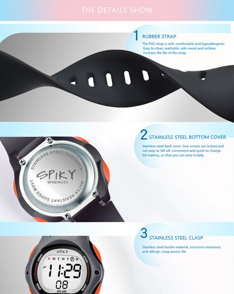 Series 06 Reflex Active Smart Watch Black Hypoallergenic