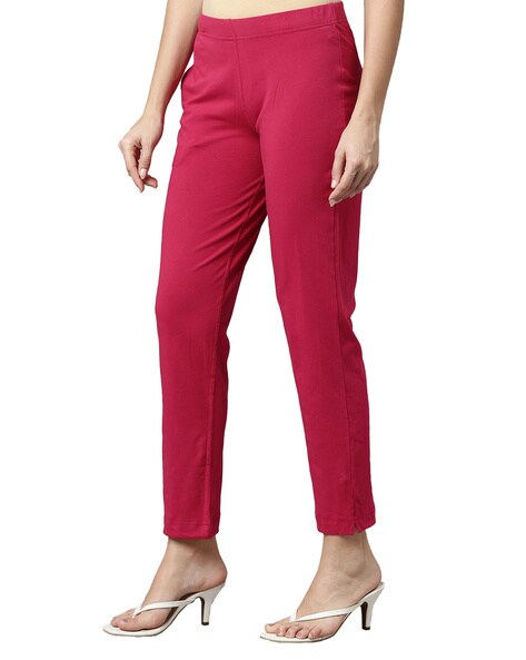Go Colors Pants : Buy Go Colors Women Solid Light Beige Cotton Pencil Pant  Online | Nykaa Fashion