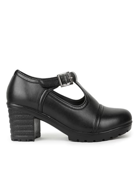 Buy Black Heeled Shoes for Women by Valiosaa Online