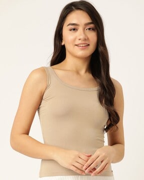 Buy online Beige Solid Sports Bra from lingerie for Women by Lady Lyka for  ₹259 at 13% off