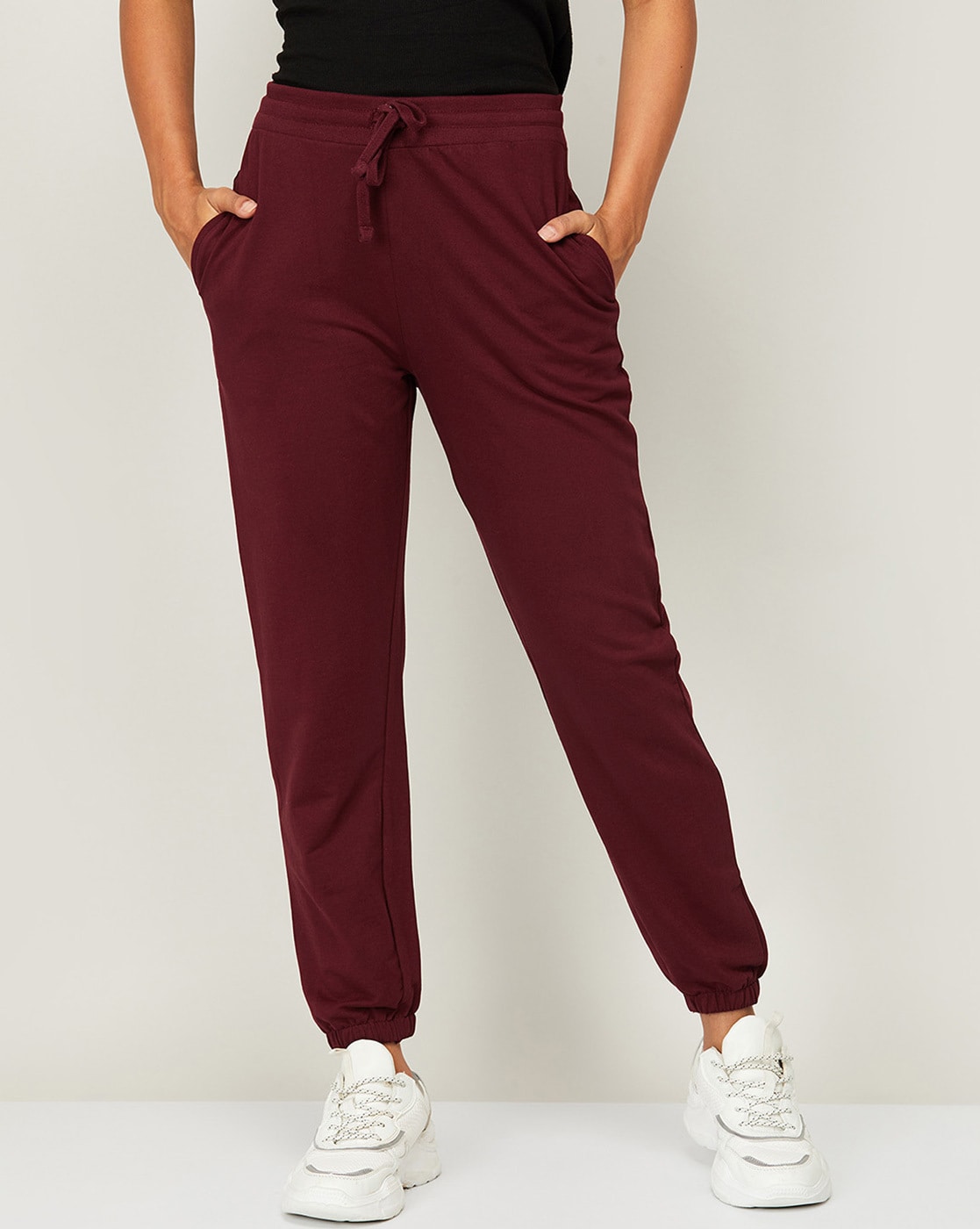 High-Rise Relaxed Fit Bootcut Pants