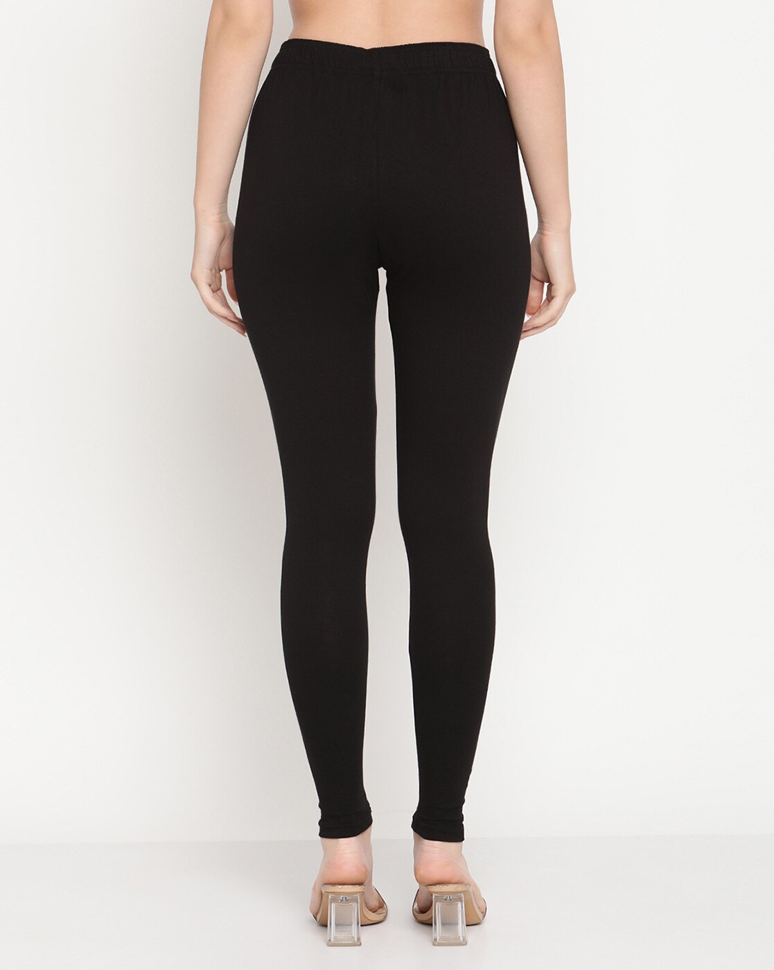 Buy Black Leggings for Women by Tag 7 Plus Online