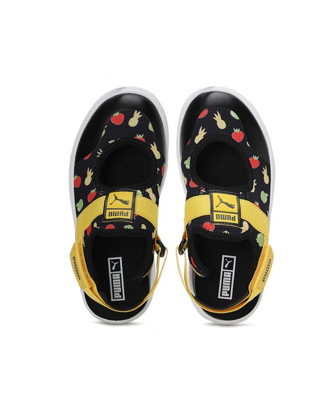 Buy Black Sandals for Boys by PUMA Online Ajio