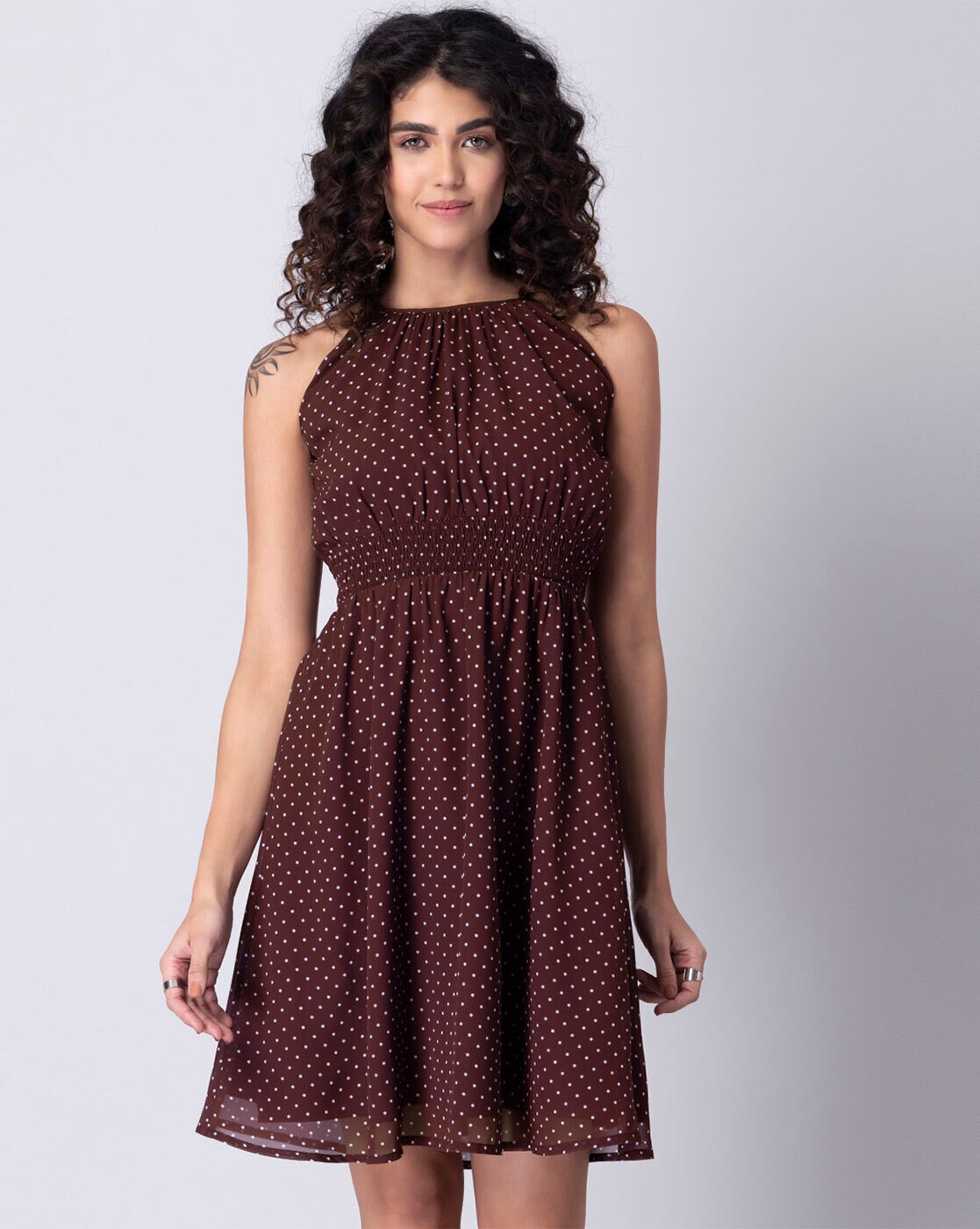 Faballey polka hotsell dot dress