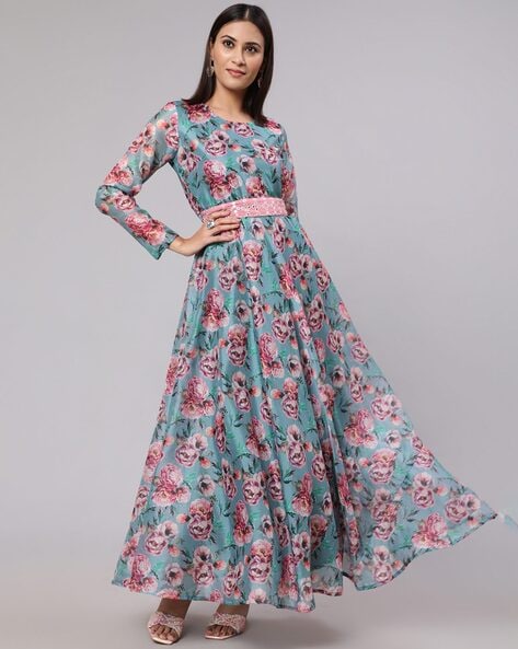 Buy Blue Dresses & Gowns for Women by Acai Online | Ajio.com