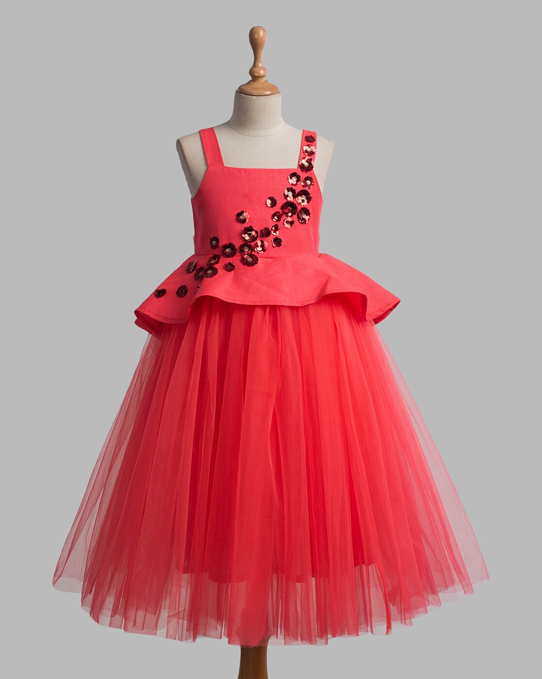 Buy Dusty Rose Dresses & Frocks for Girls by TOY BALLOON Online | Ajio.com