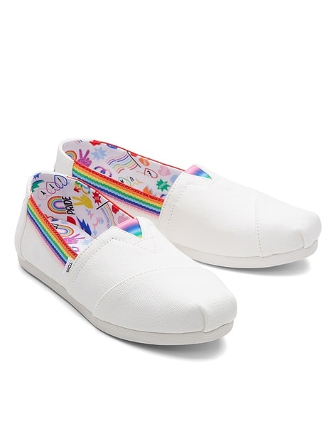 Alp Unity White Slip-Ons