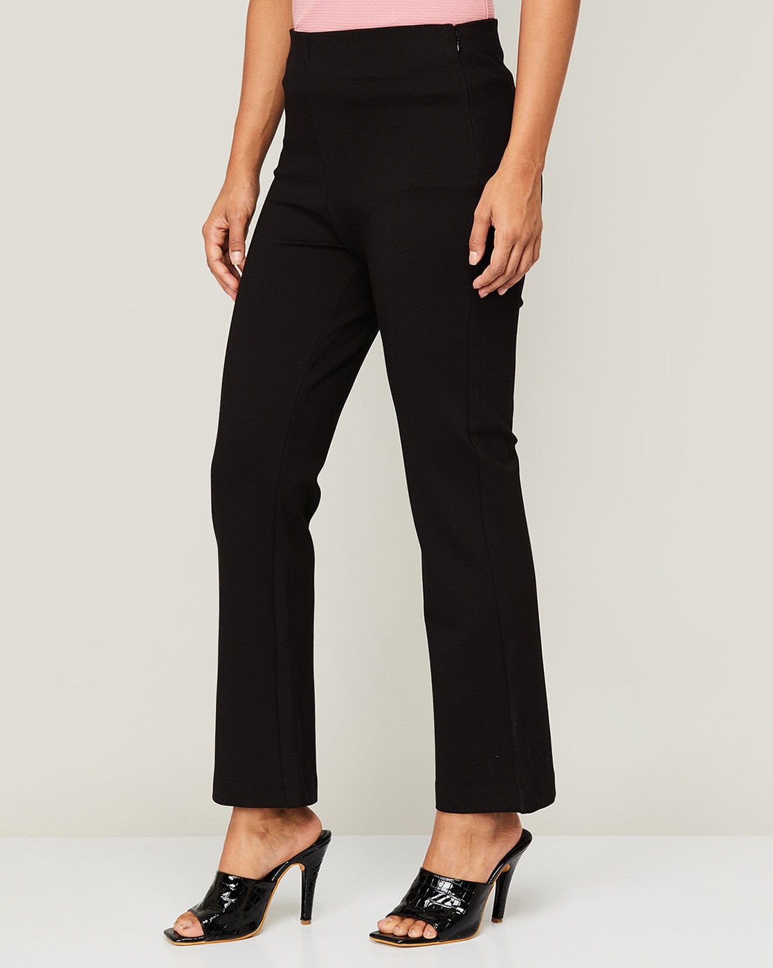 Buy Grey Trousers & Pants for Women by Broadstar Online | Ajio.com
