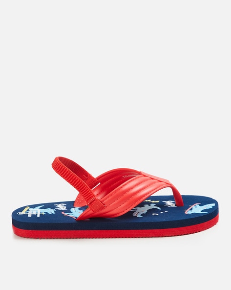 Boys discount red slippers