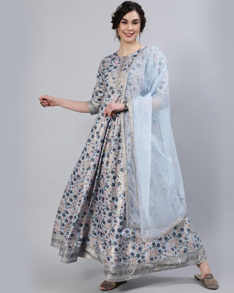 Ajio anarkali suits sale