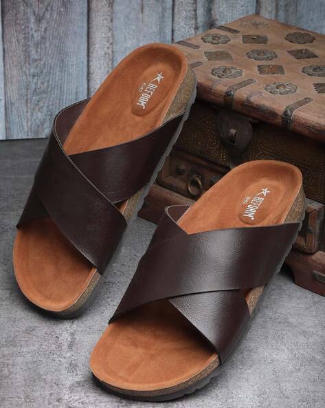 Slippers outlet cross strap