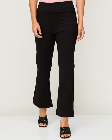 Buy Black Trousers & Pants for Women by CODE by Lifestyle Online