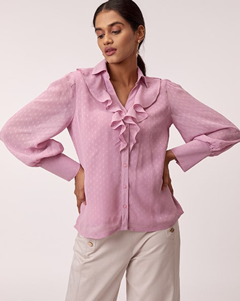 Buy Pink Shirts for Women by Not So Pink Online