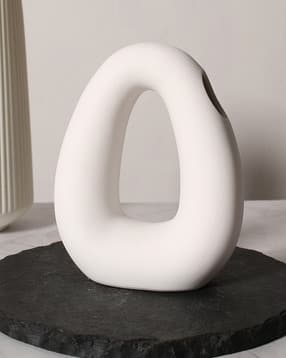 bonhomie Abstract Shaped Ceramic Vase-picture-15