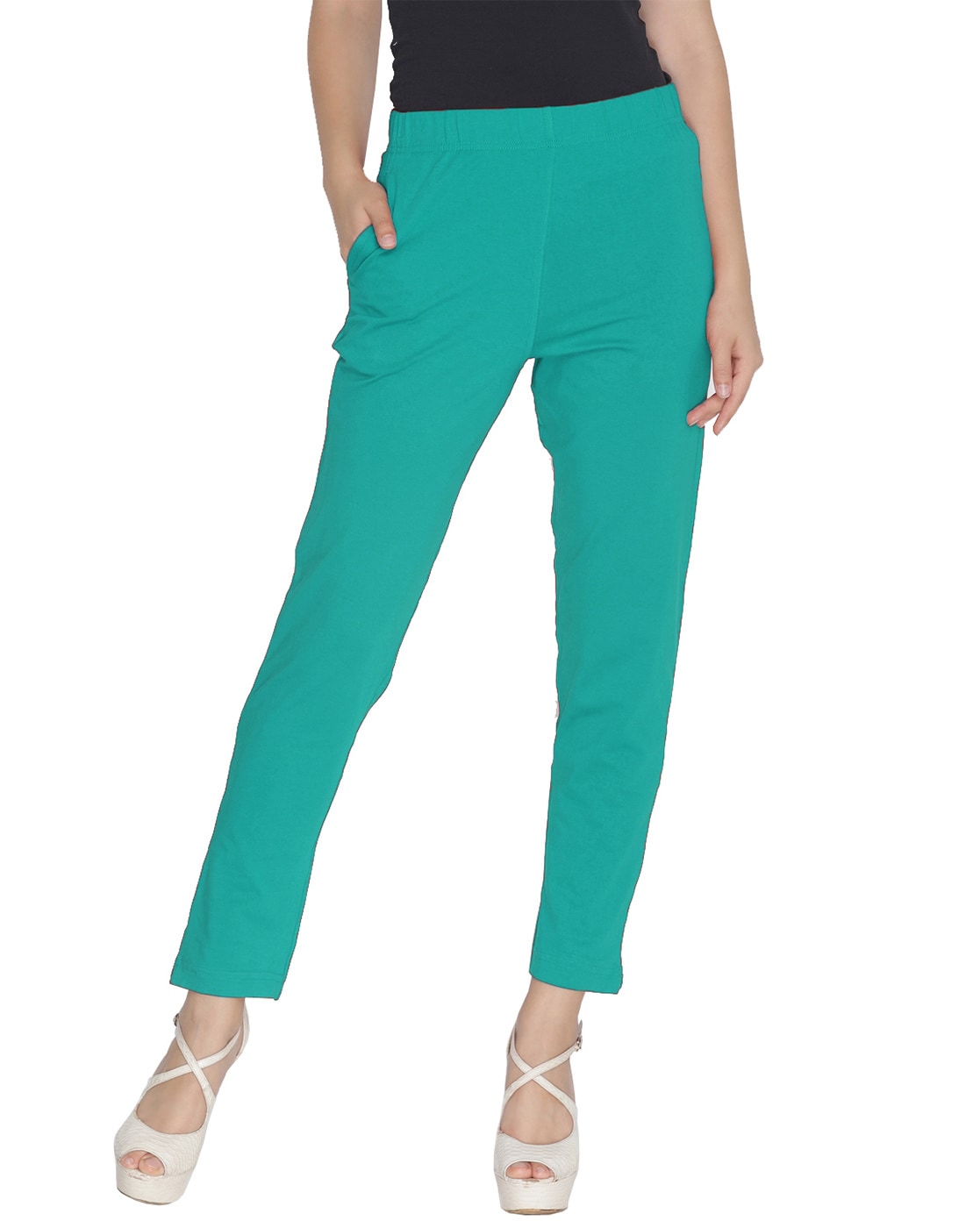 Buy Lyra Black Kurti Pant/Women's Pant (Free Size) at