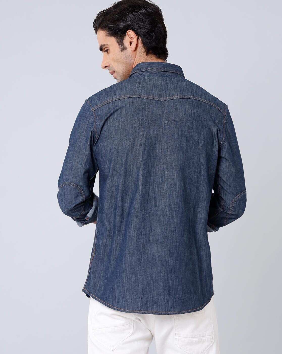 Buy Blue Shirts for Men by DNMX Online | Ajio.com