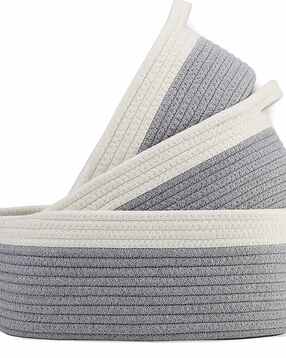 textile and beyond Textured Shelf Basket-picture-25