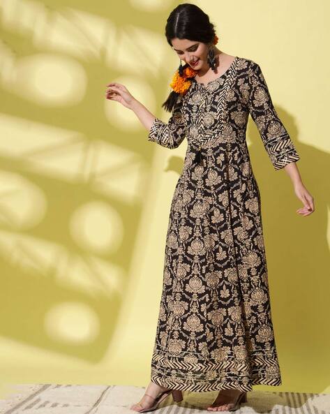 Buy Maroon Dresses for Women by La Zoire Online | Ajio.com