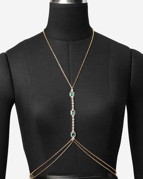 Gold plated clearance body chain