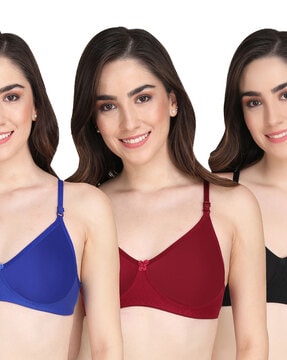 Buy Beautiful Padded Bra (Combo 3) Online In India At Discounted Prices