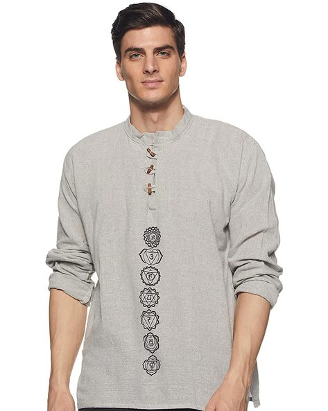 Short kurta design outlet mens