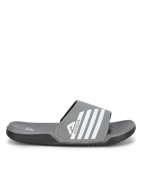 ADDA MEN'S EXTRA COMFORT FLIP FLOP SLIPPERS GREY