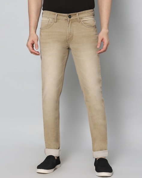 Buy online Mens Slim Fit Plain Jeans from Clothing for Men by V-mart for  ₹859 at 10% off | 2024 Limeroad.com
