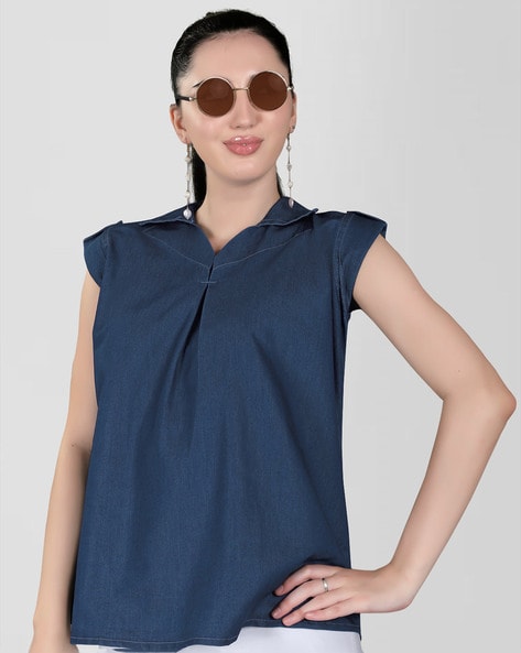 Buy Woman's Cap Sleeve Online In India -  India