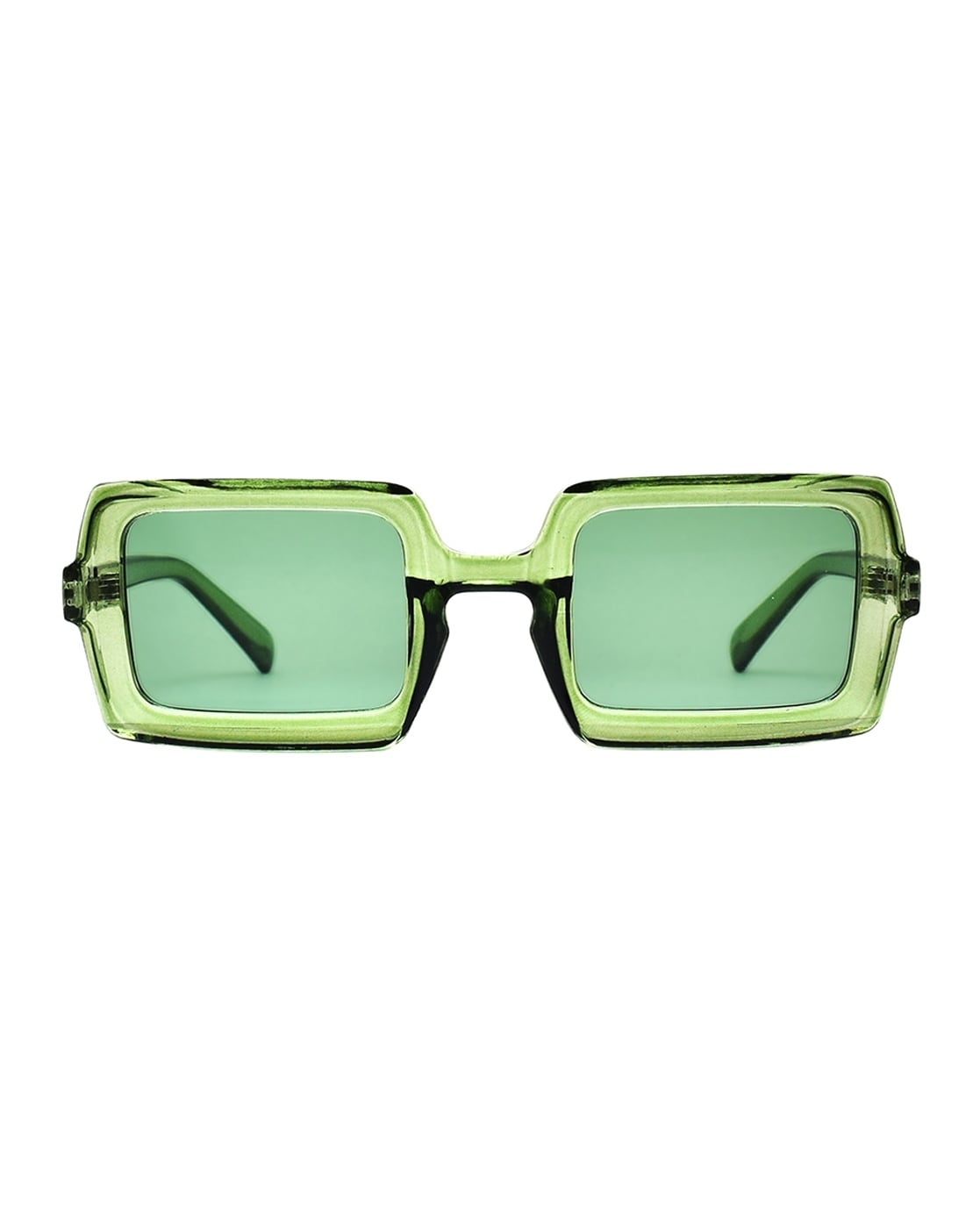 Classic Green Frame Sunglasses 6in x 2in | Party City