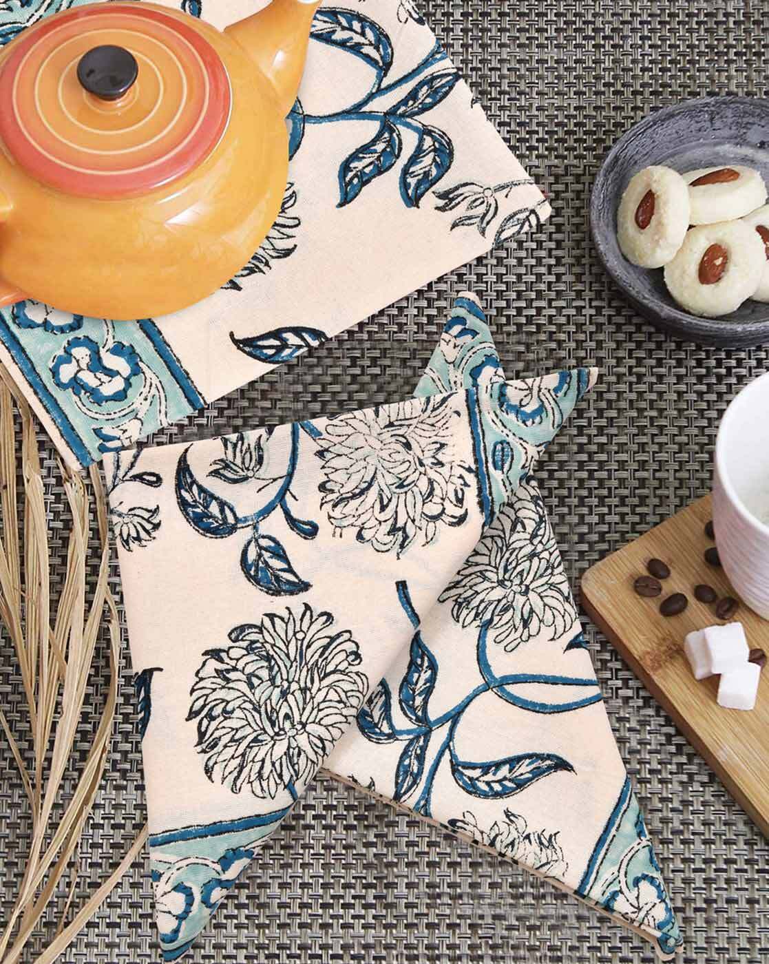 Buy Cream Table Napkins, Coasters & Placemats for Home & Kitchen by Clasiko  Online