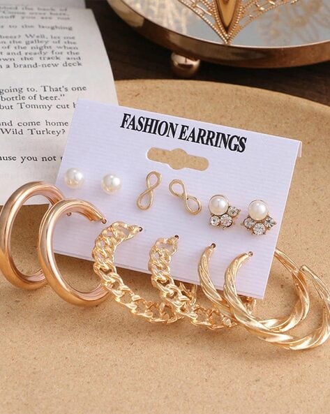 Earrings set deals of 6