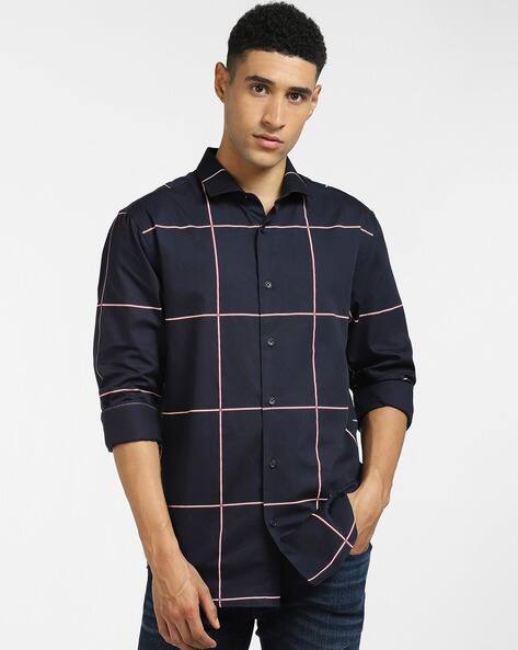 Checked Slim Fit Shirt