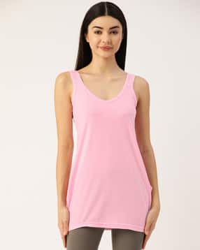 lady lyka Scoop-Neck Cotton Dress Slip-picture-31