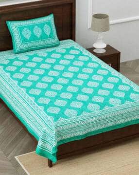 Single bedsheet With 1 Pillow Cover-image-40