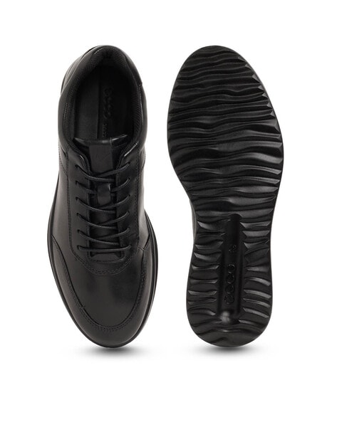 Ecco black clearance leather shoes