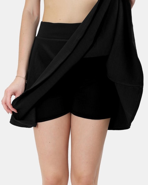 Buy Black Skirts for Women by N-Gal Online