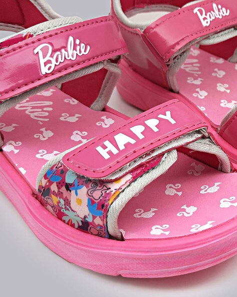 Buy Pink Sandals for Girls by toothless Online | Ajio.com