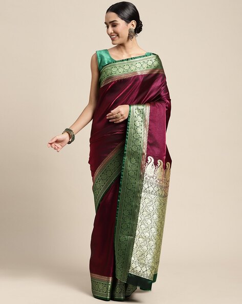 Sundari - Kanjivaram Silk Saree - House of Ayana