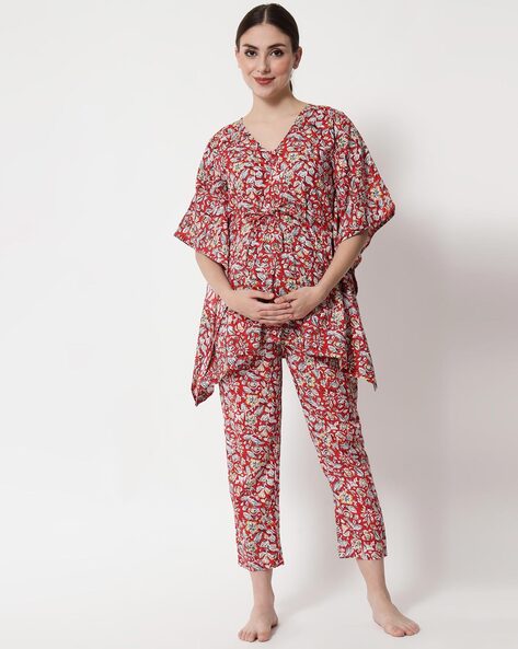 Buy Peach Night&LoungeWearSets for Women by DIVENA Online | Ajio.com