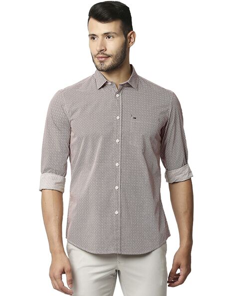 basics slim fit shirts