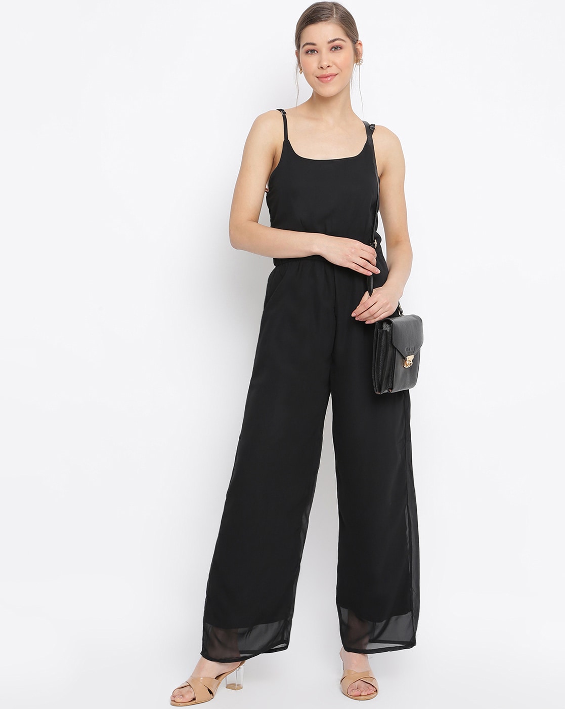 Kendra Seamless Jumpsuit - Black – Amelia Activewear