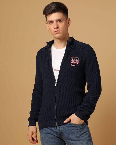 Buy Navy Sweaters Cardigans for Men by Pepe Jeans Online