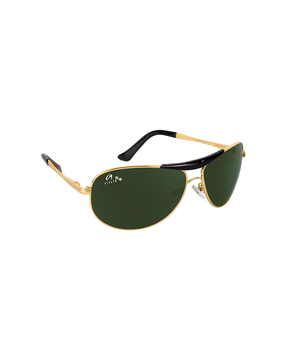 Buy AISLINToughened Glass Aviator Sunglasses for Men & Women (Large |  AS-3025) Online at desertcartINDIA