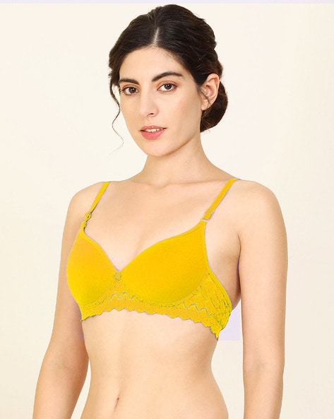 Buy Yellow Bras for Women by BEACH CURVE Online