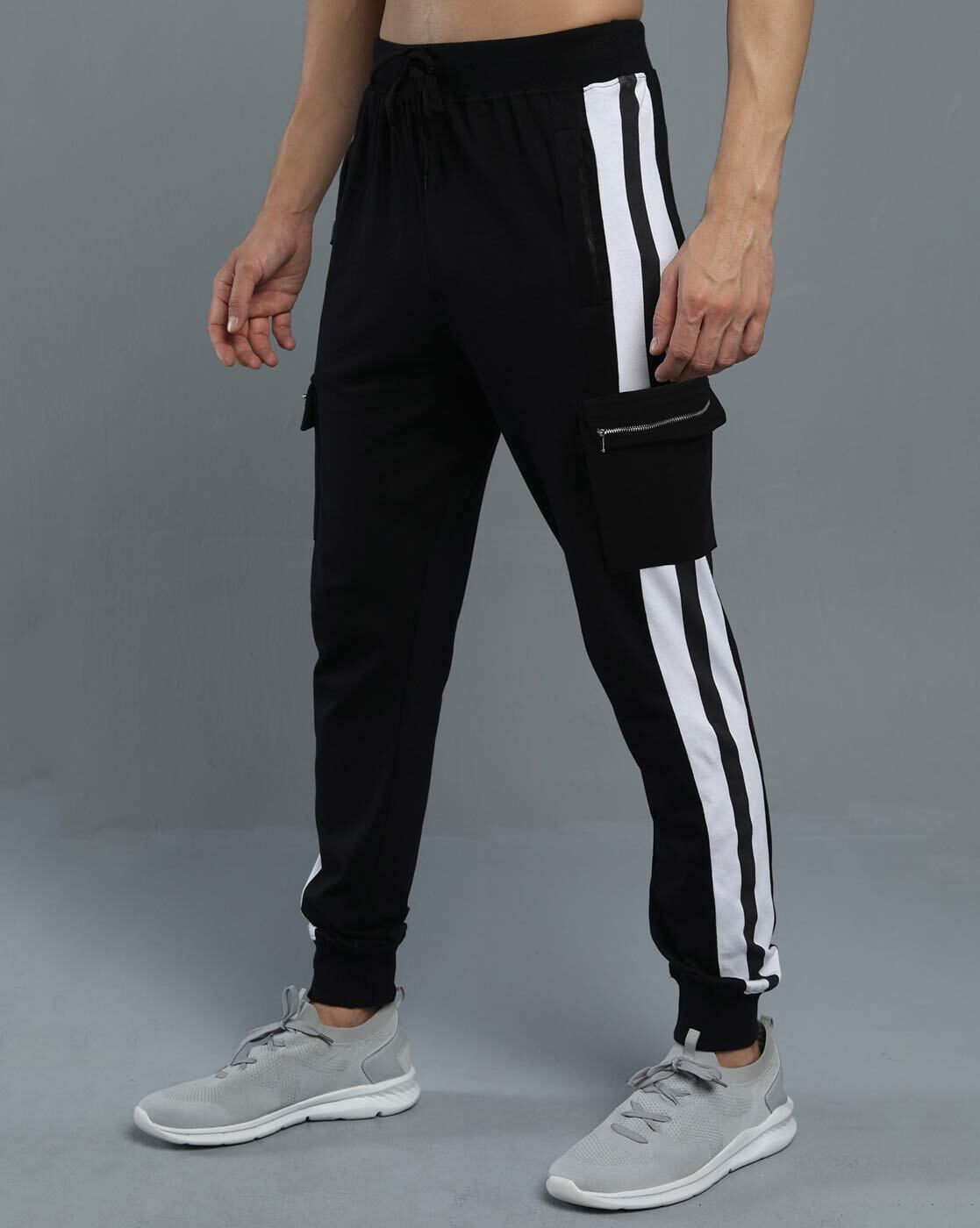 Buy Black Track Pants for Men by MANIAC Online